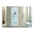 Cheaper Eco-Friendly Customize Thermal Break Aluminum Bathroom Glass Door Design